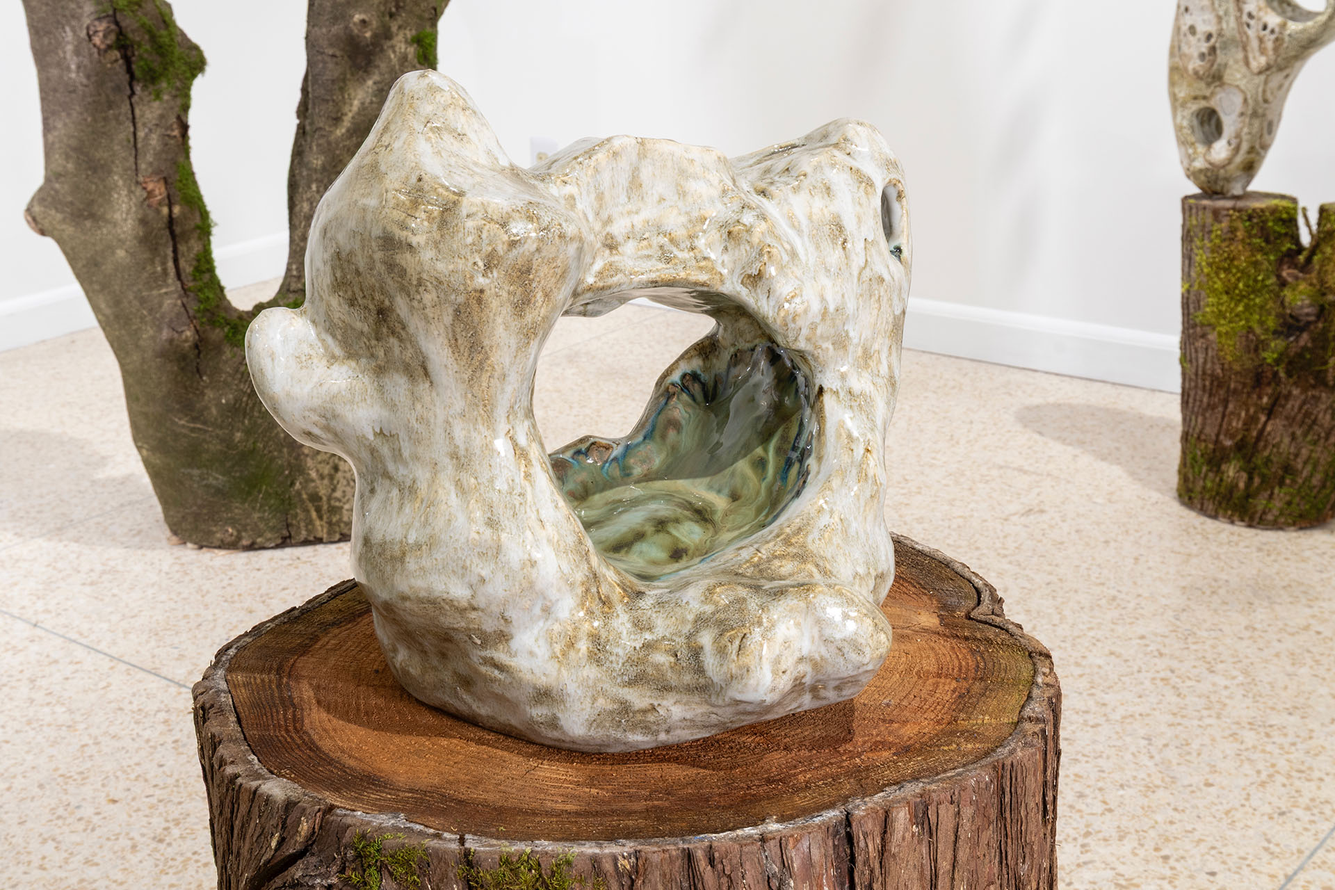 Glazed Stoneware, 12 x 11 x 11.5 2025, 2025