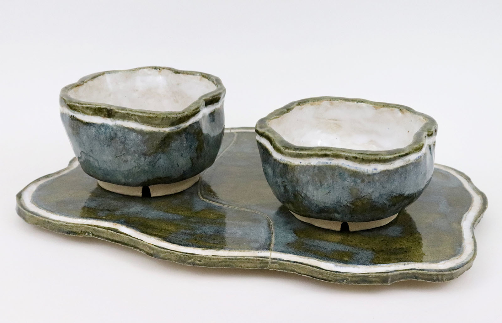 Japanese Style Cups and Tray