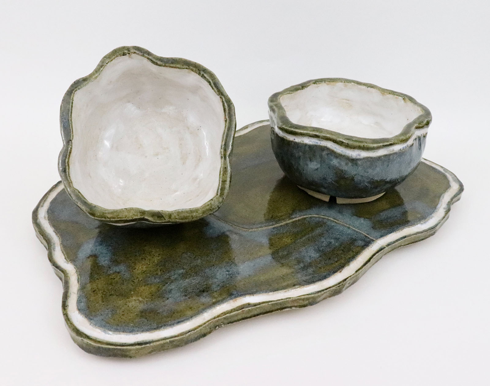 Japanese Style Cups and Tray